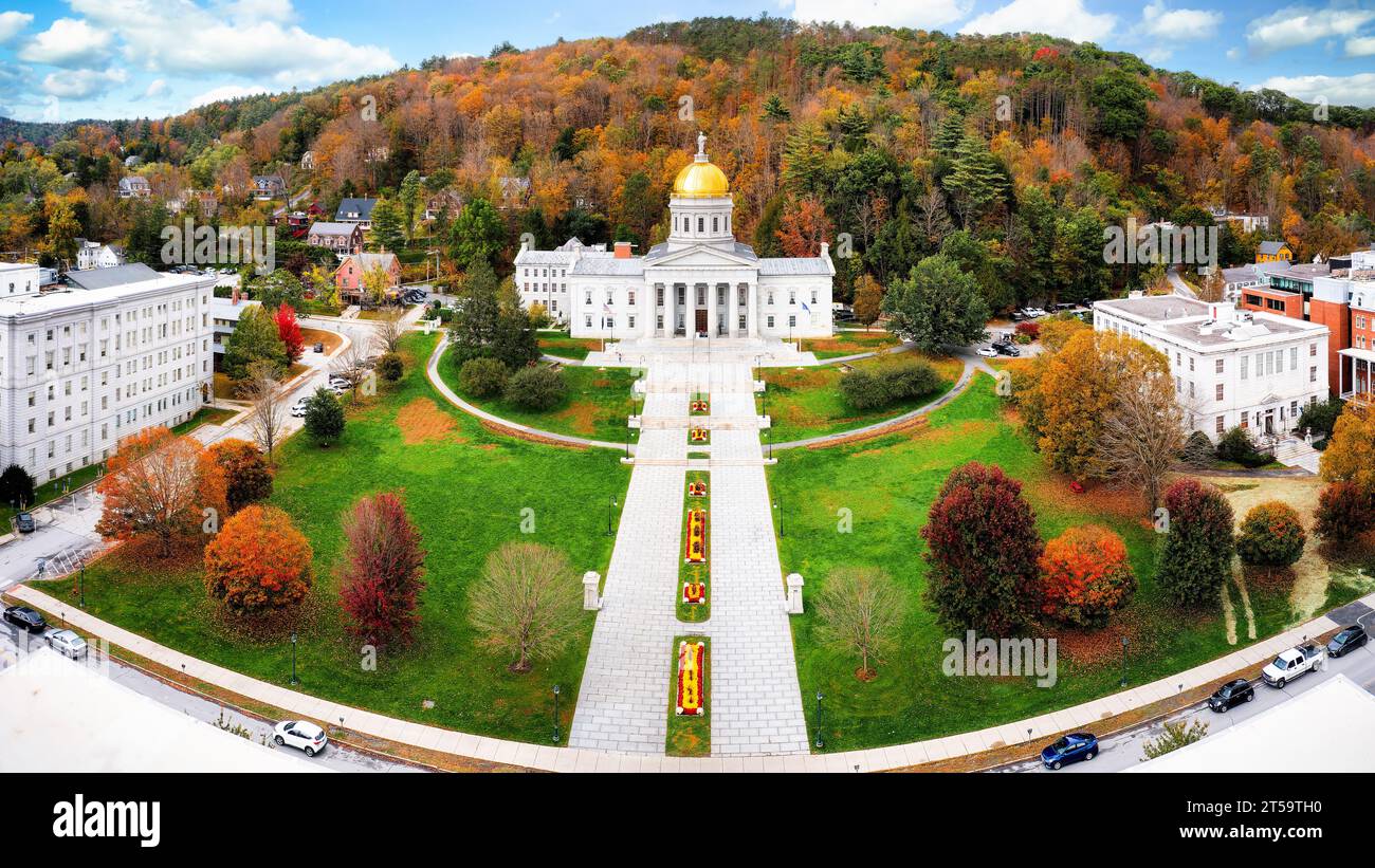 Vermont State House, in Montpelier, VT Stockfoto