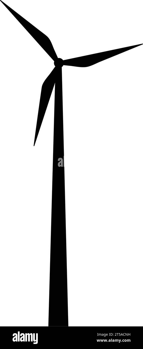 Windmühle Icon Vektor Illustration Design Stock Vektor