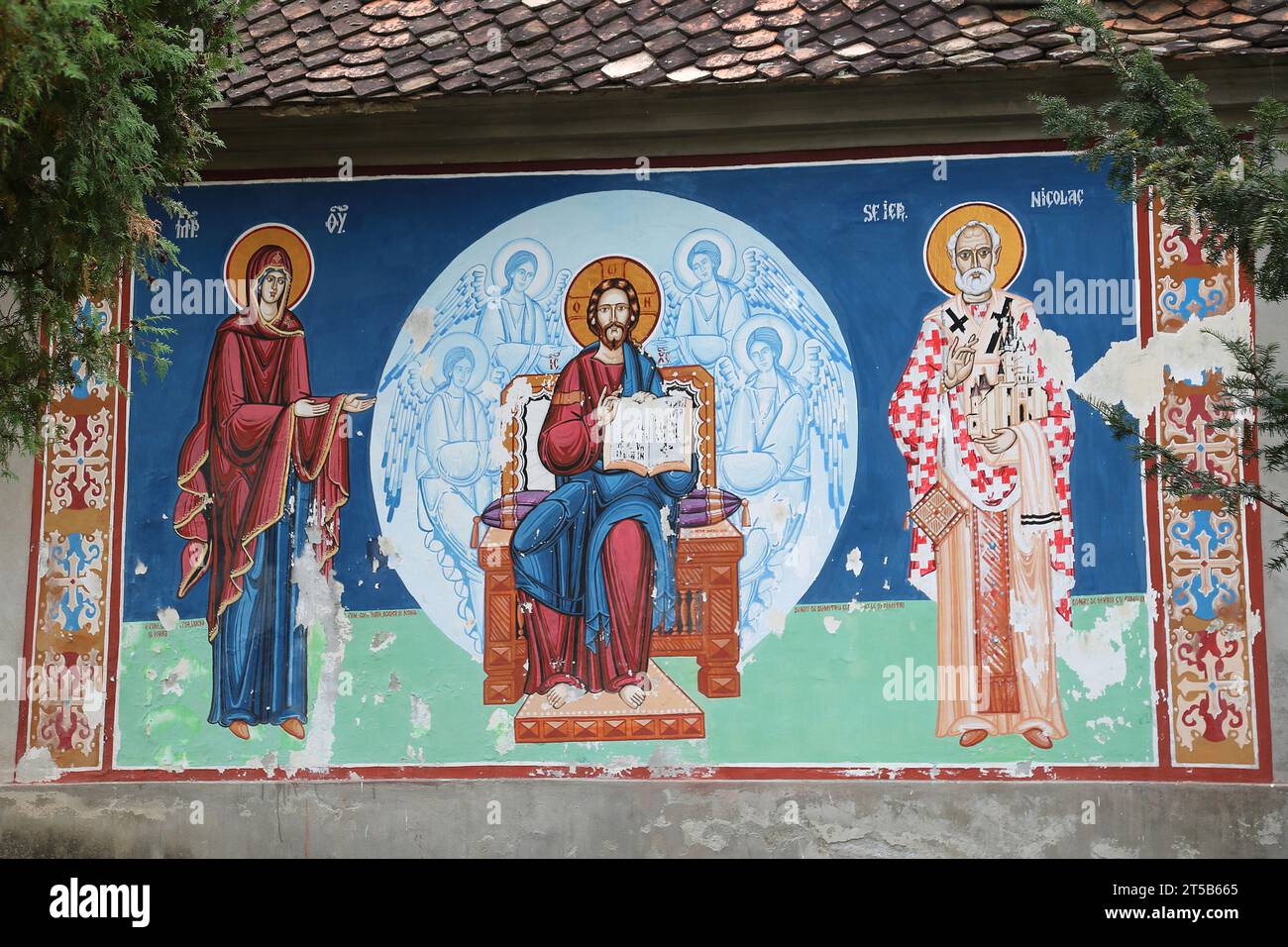 Biserica Ortodoxă Sfântul Nicolae (Orthodoxe Kirche Des Heiligen Nikolaus), Piața Unirii (Unionsplatz), Braşov, Kreis Braşov, Siebenbürgen, Rumänien, Europa Stockfoto