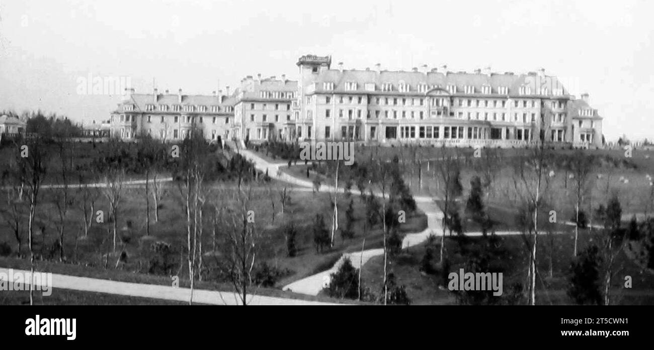 Das Gleneagles Hotel, Anfang der 1900er Jahre Stockfoto