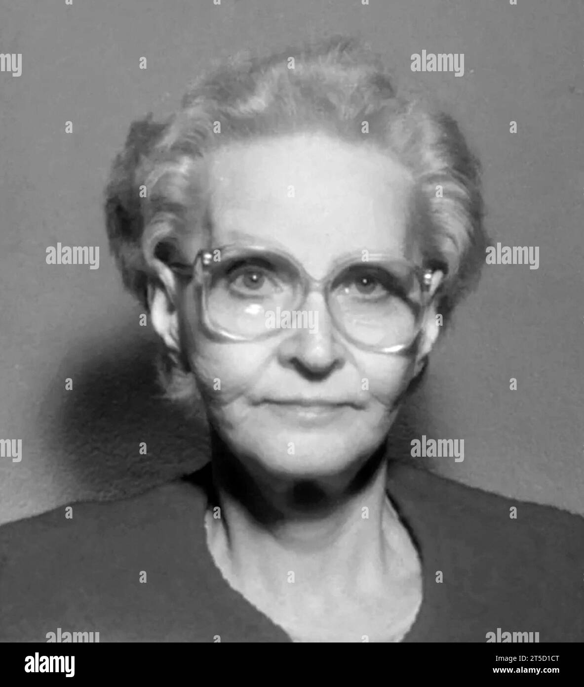 Dorothea Puente. Polizeifoto des amerikanischen Serienmörders Dorothea Helen Puente (1929-2011), 1988 Stockfoto