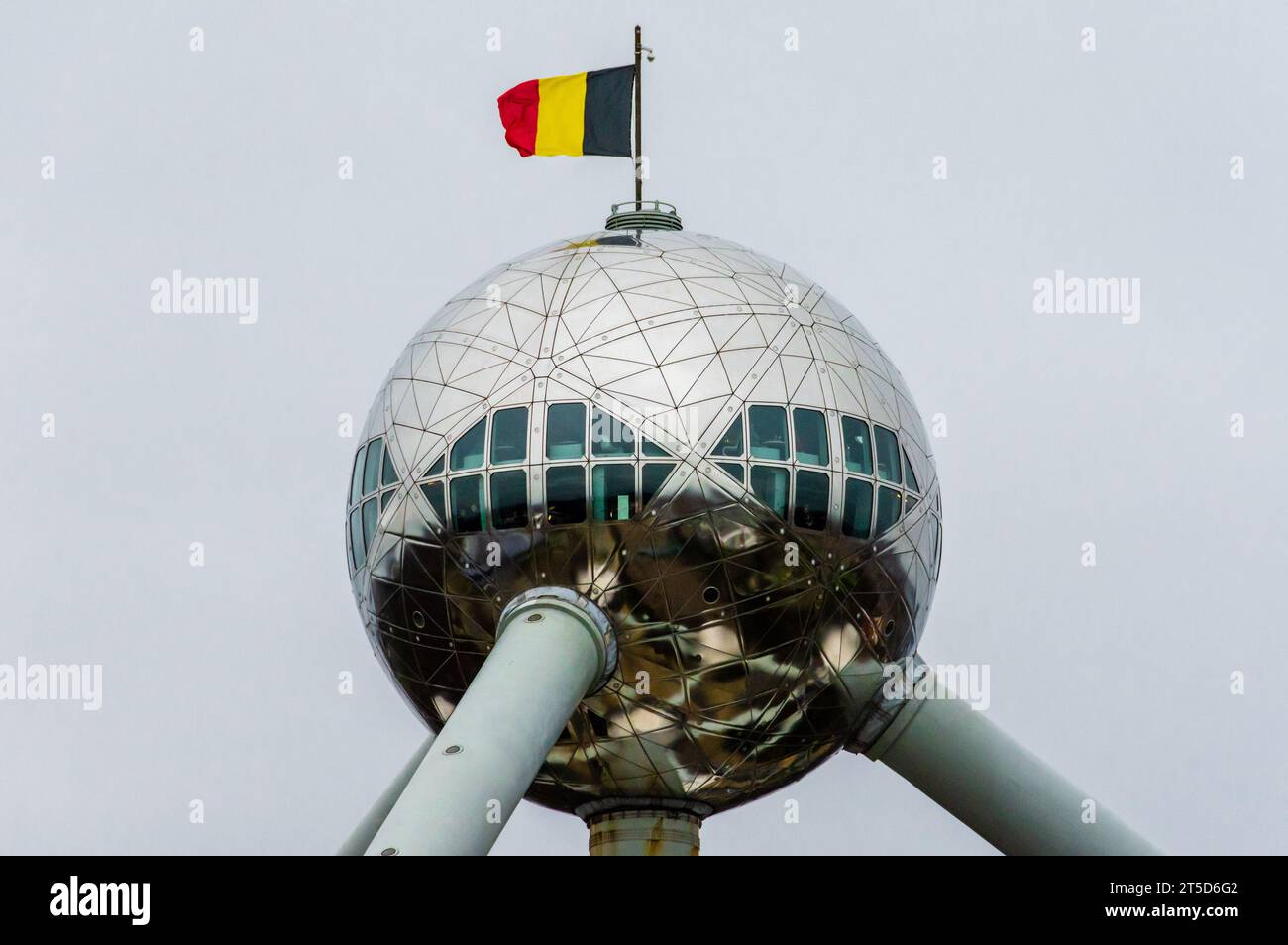 Brüssel Stadt ist die Hauptstadt Belgiens für Ferien das ganze Jahr über, mit vielen antiken Denkmälern und ausgezeichnetem Klima, Brüssel Stadt, Belgien, 02-10- Stockfoto