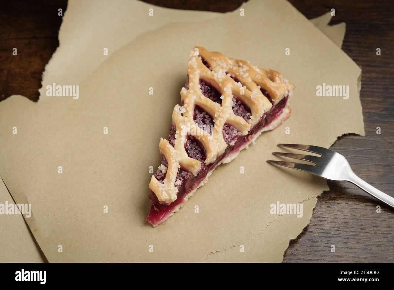 Köstliche Torte Stockfoto