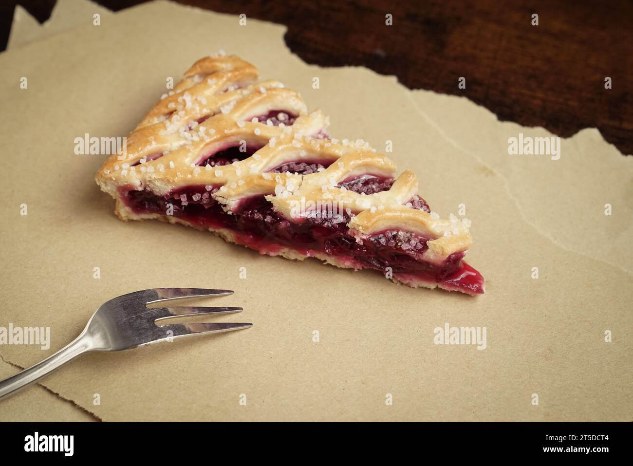Köstliche Torte Stockfoto
