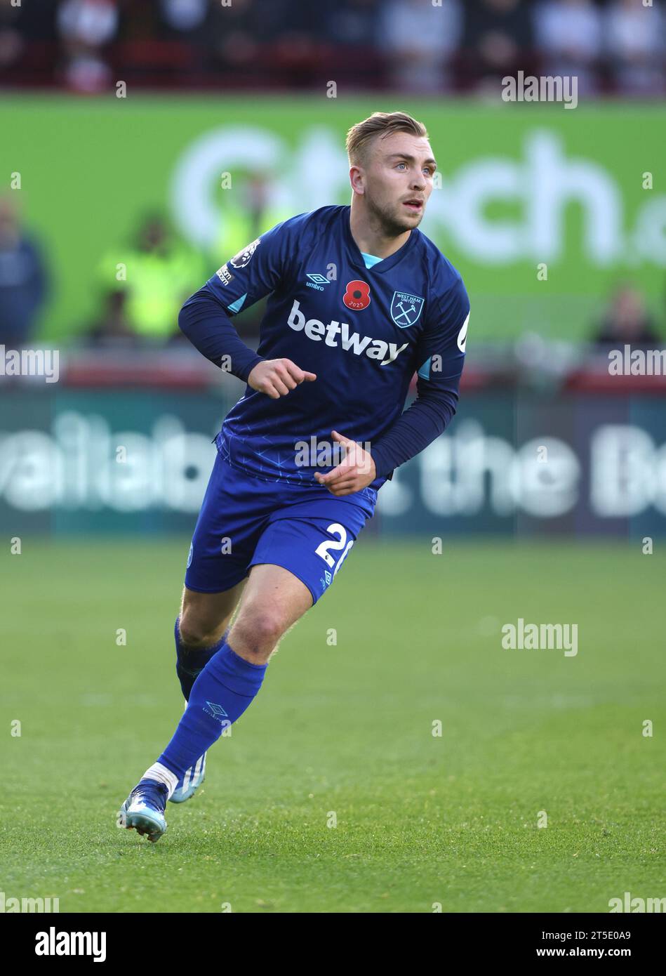 London, Großbritannien. November 2023. Jarrod Bowen