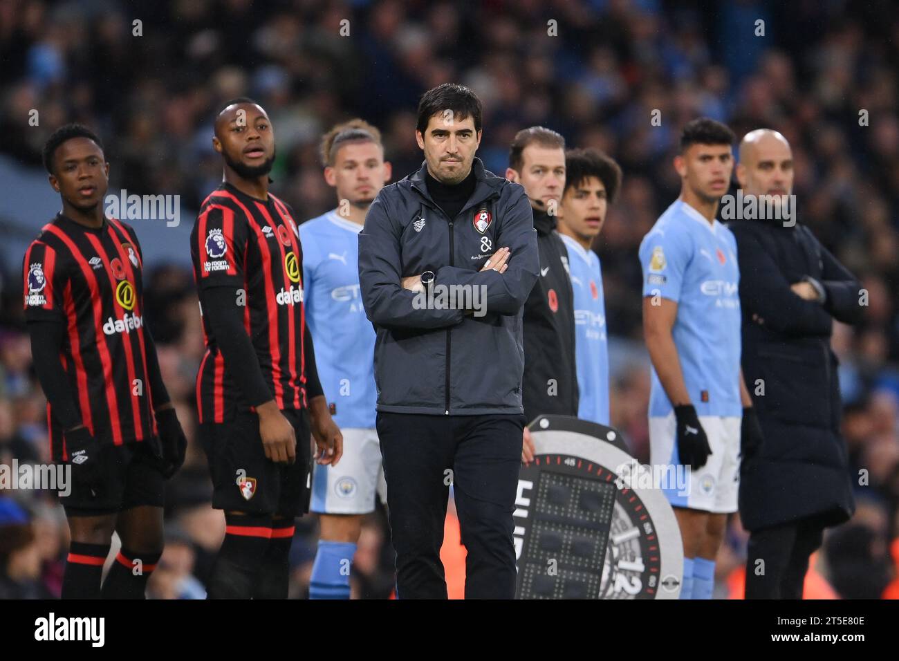 MANCHESTER, GROSSBRITANNIEN. November 2023. Während des Premier League-Spiels im Etihad Stadium in MANCHESTER. Der Bildnachweis sollte lauten: Gary Oakley/Sportimage Credit: Sportimage Ltd/Alamy Live News Stockfoto