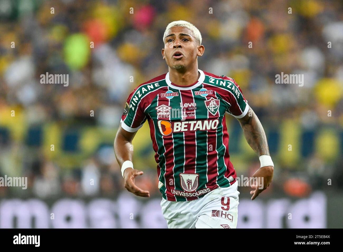 Rio, Brasilien - 04. November 2023, John Kennedy (Atacante) Spieler im Spiel zwischen Fluminense (BRA) und Boca Juniors (ARG) im Maracanã-Stadion von fi Stockfoto