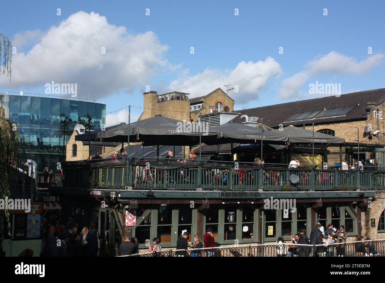 Camden Market Hawley Wharf, London, England Stockfoto