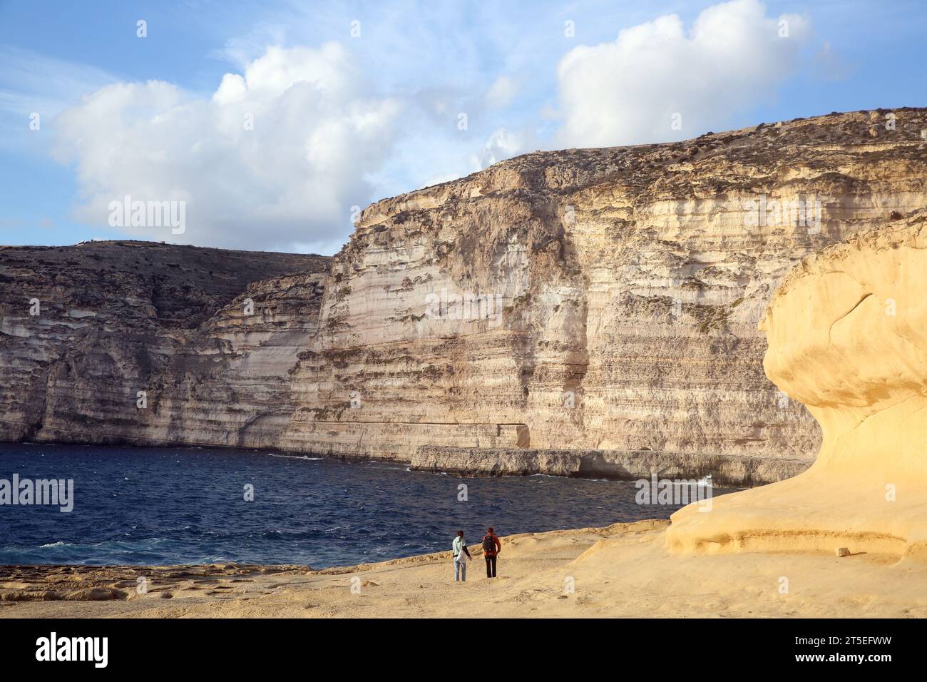 Gozo. November 2023. Dieses Foto, das am 4. November 2023 aufgenommen wurde, zeigt die Landschaft auf der Insel Gozo, Malta. Quelle: Chen Wenxian/Xinhua/Alamy Live News Stockfoto