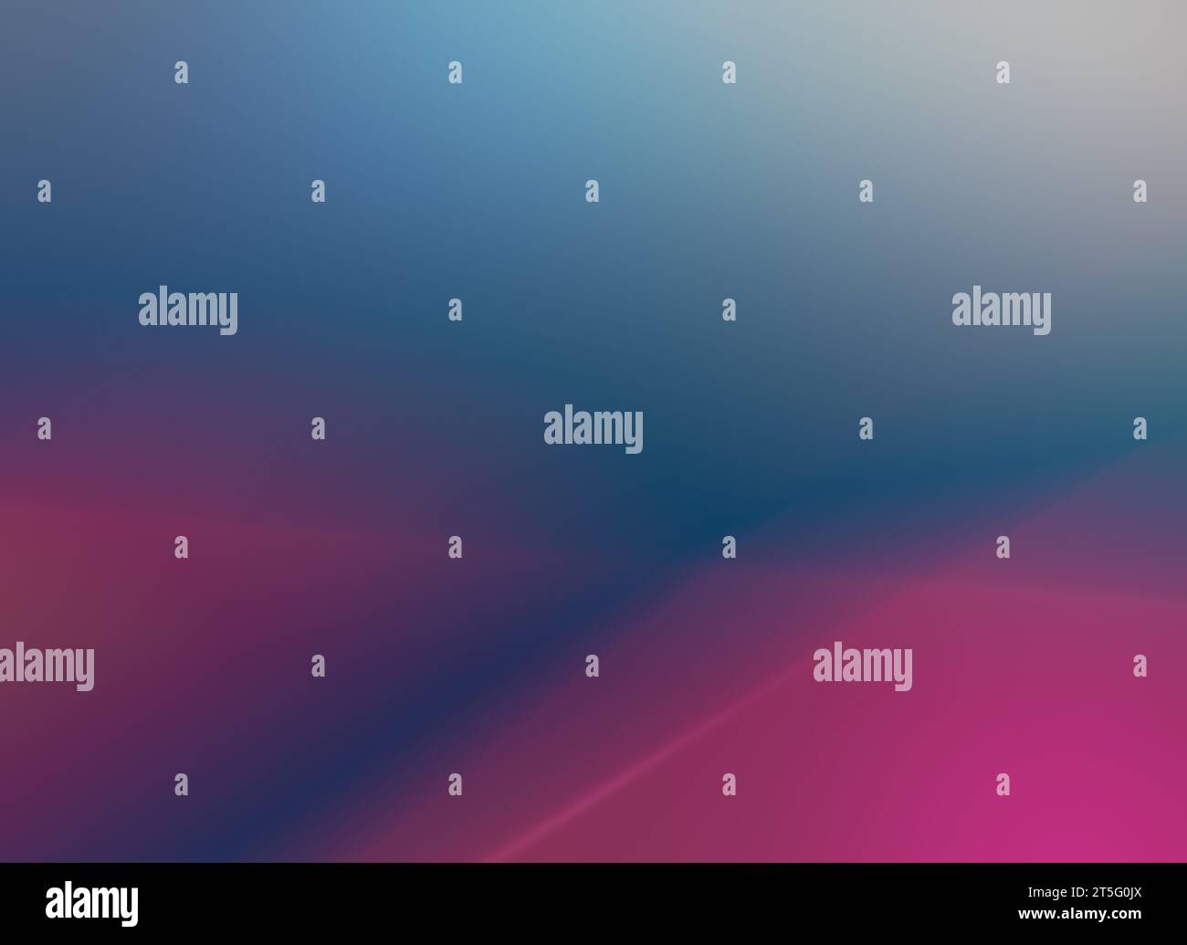 Abstrakter, moderner und lebendiger Hintergrund mit verwischtem Rosa, hellblauem und blauem Hintergrund mit Farbverlauf und Kopierraum. Stockfoto