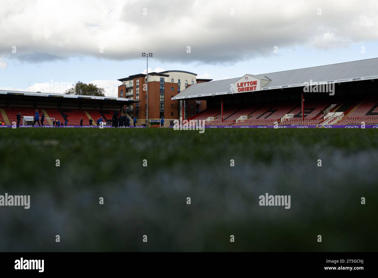 London, Großbritannien. November 2023. London, England, 05. November 2023 Stadium vor dem Womens Super League Spiel zwischen Tottenham Hotspur und Everton im Brisbane Road Stadium in London, England (PEDRO PORRU/SPP) Credit: SPP Sport Press Photo. /Alamy Live News Stockfoto