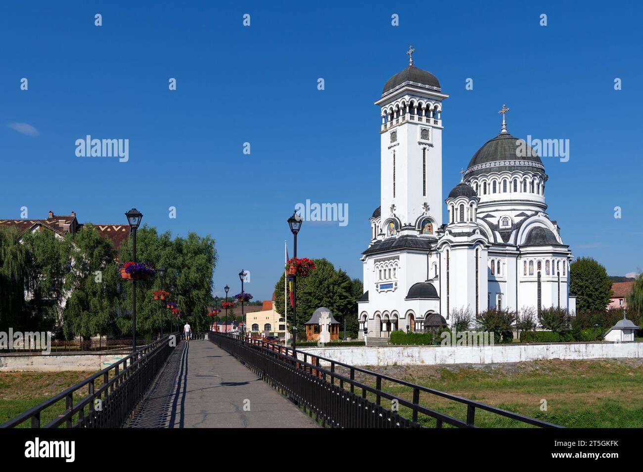 Dreifaltigkeitskirche in Sighisoara (Rumänien) Stockfoto