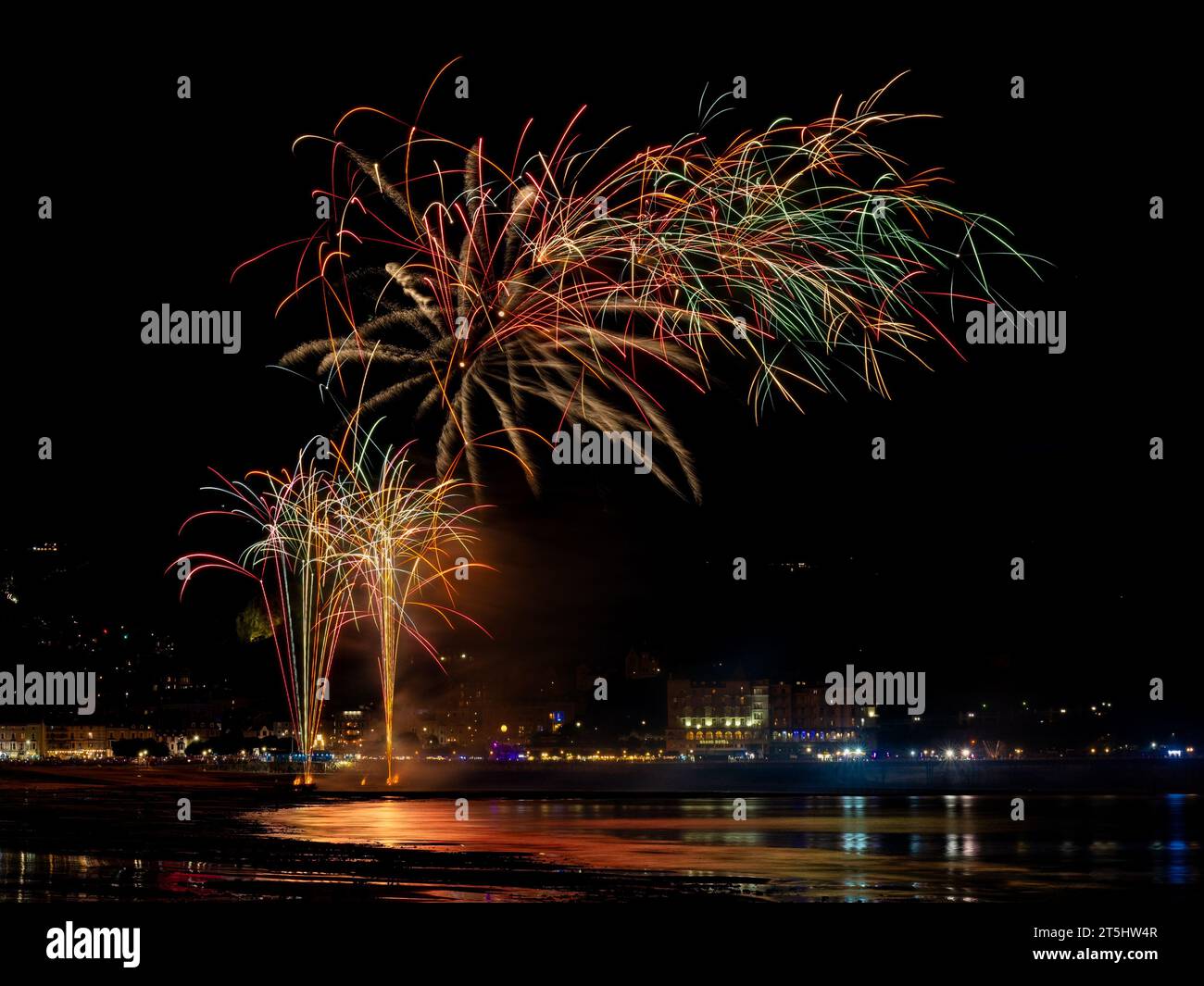 Feuerwerk Stockfoto