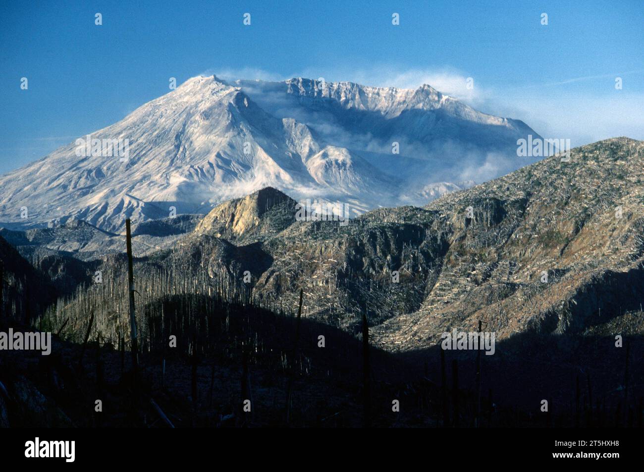 Mount Saint Helens, Mount Saint Helens National Volcanic Monument, Washington Stockfoto