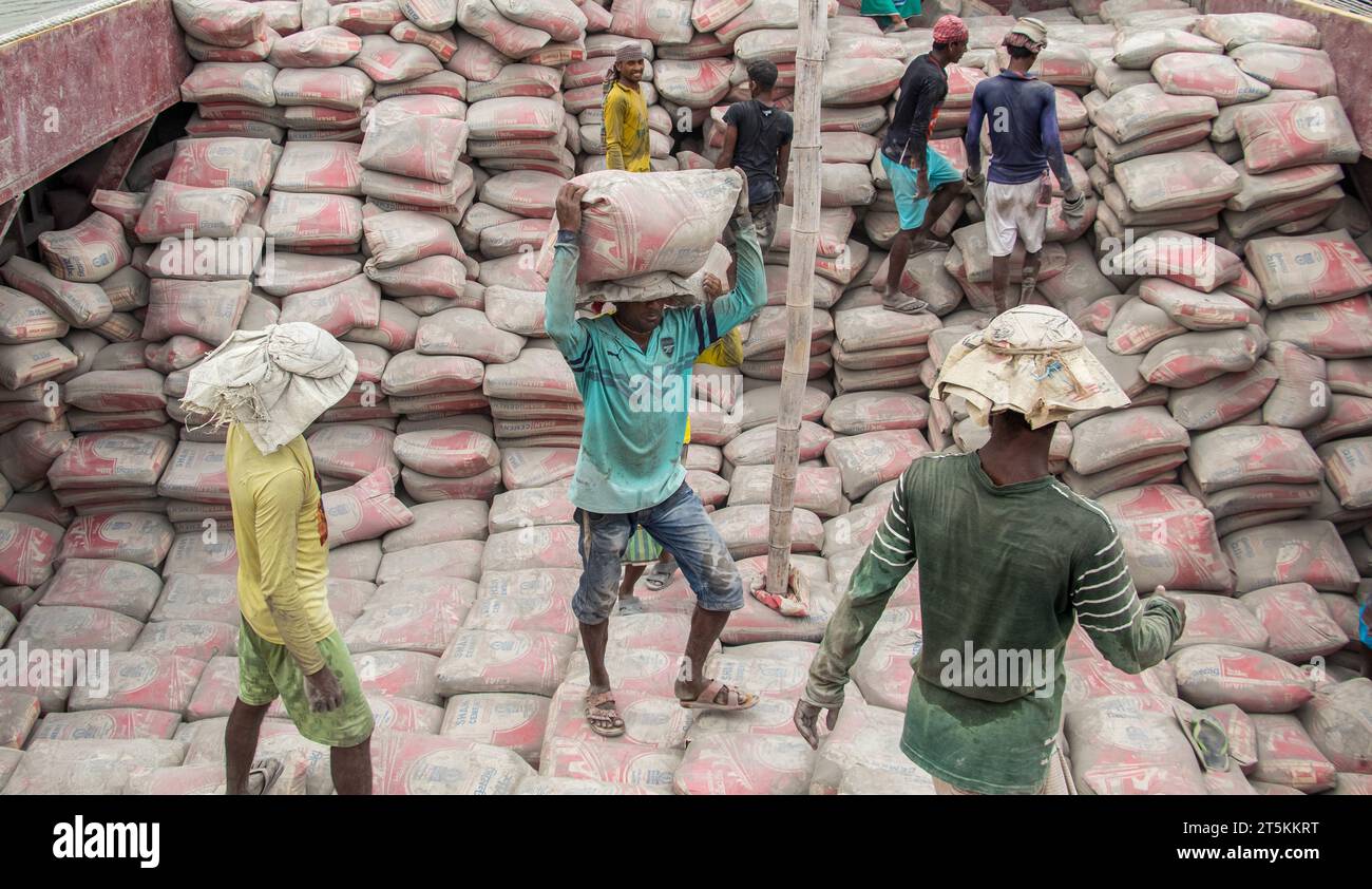 Das Bild wurde am 29. Mai 2022 von Amen Bazar in Bangladesch aufgenommen Stockfoto