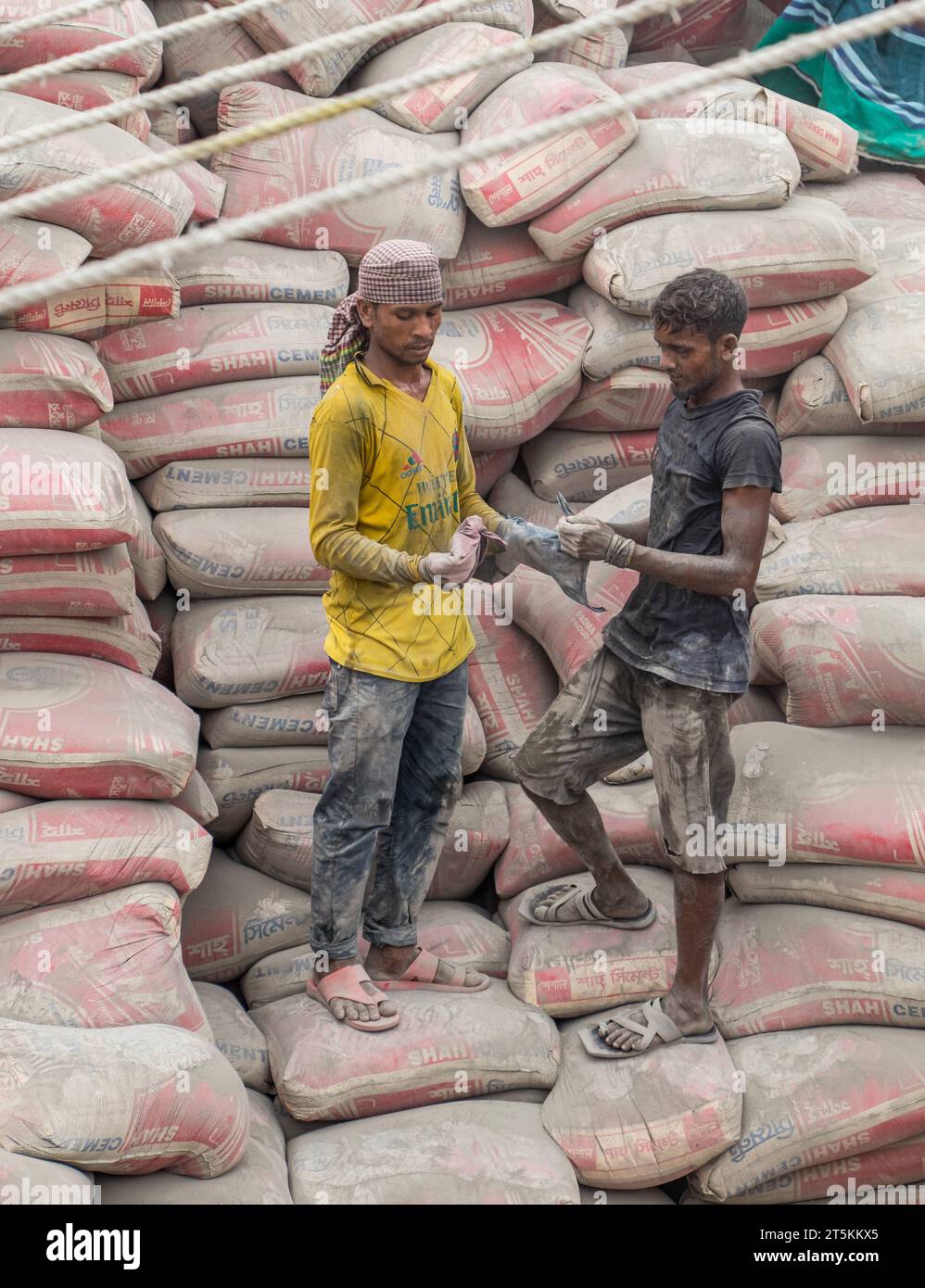 Das Bild wurde am 29. Mai 2022 von Amen Bazar in Bangladesch aufgenommen Stockfoto