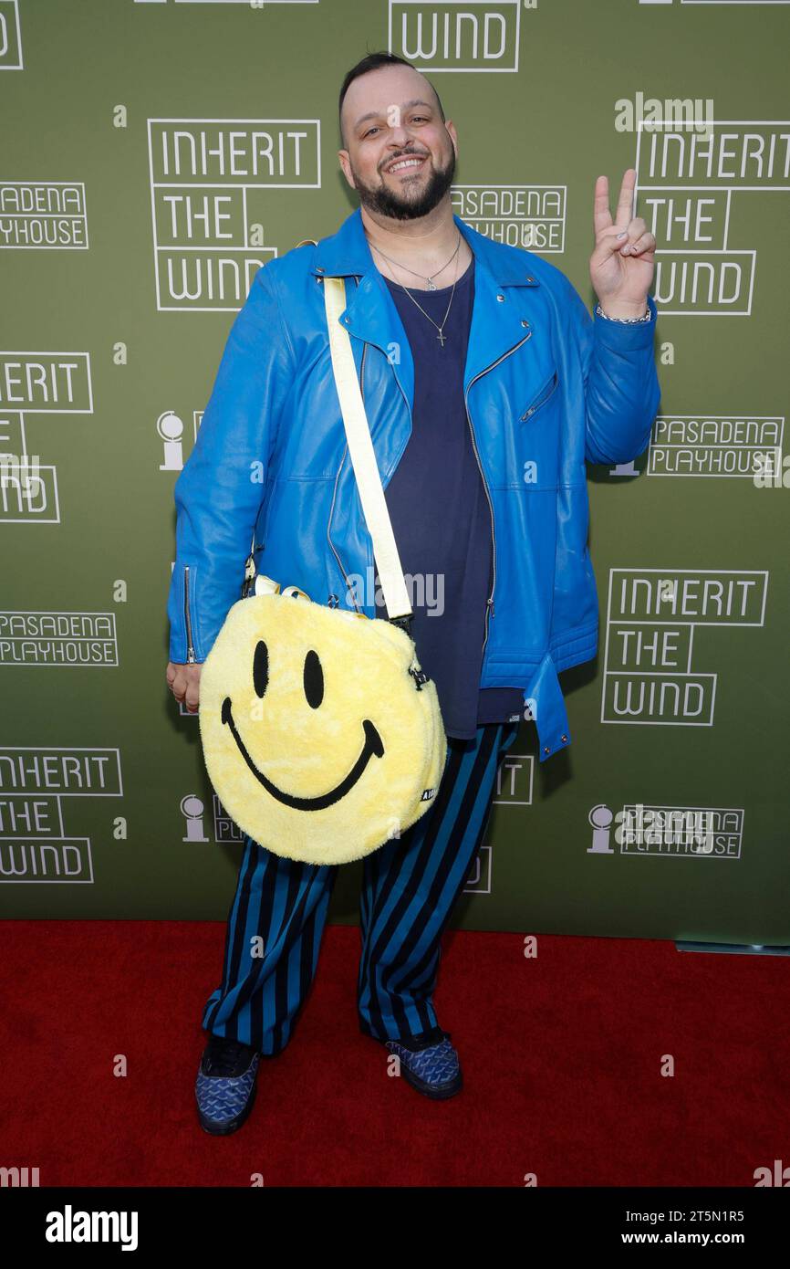 PASADENA, KALIFORNIEN – 5. NOVEMBER: Daniel Franzese, der Eröffnungsabend Roter Teppich für Inherit the Wind im Pasadena Playhouse in Pasadena, Kalifornien am 5. November 2023. Copyright: XFayexSadoux Stockfoto