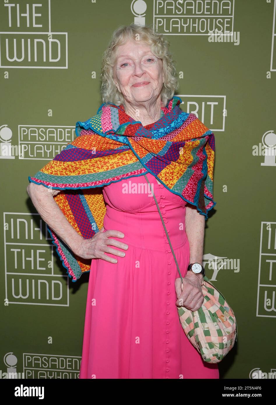 PASADENA, KALIFORNIEN – 5. NOVEMBER: K Callan, der Eröffnungsabend Roter Teppich für Inherit the Wind im Pasadena Playhouse in Pasadena, Kalifornien am 5. November 2023. Copyright: XFayexSadoux Stockfoto