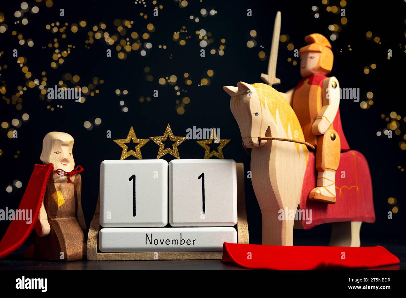 Augsburg, Bayern, Deutschland - 6. November: Kalender mit Datum 11 