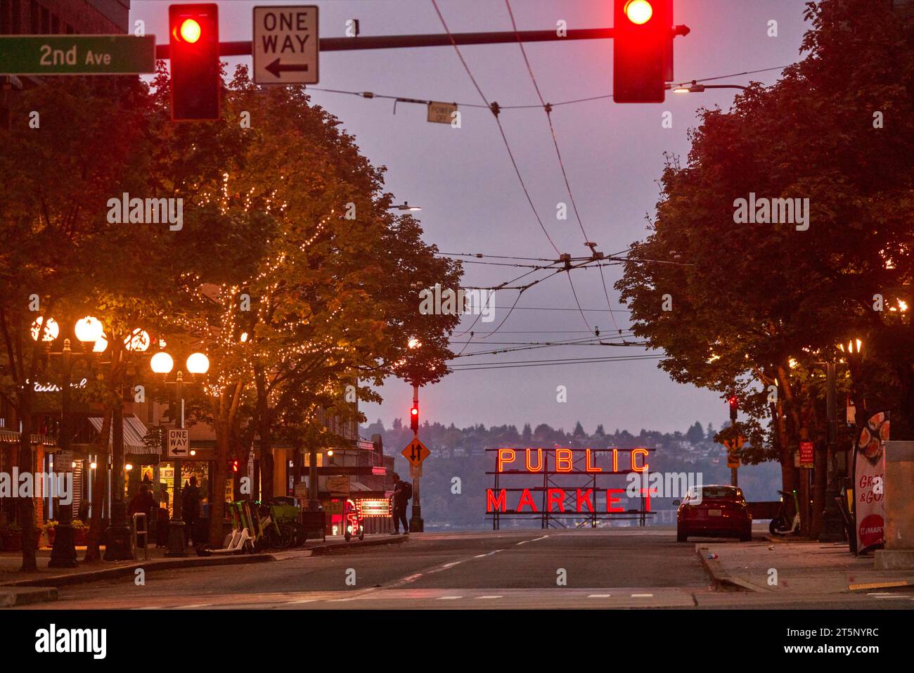 Public Market , Seattle, Washington, Usa Stockfoto