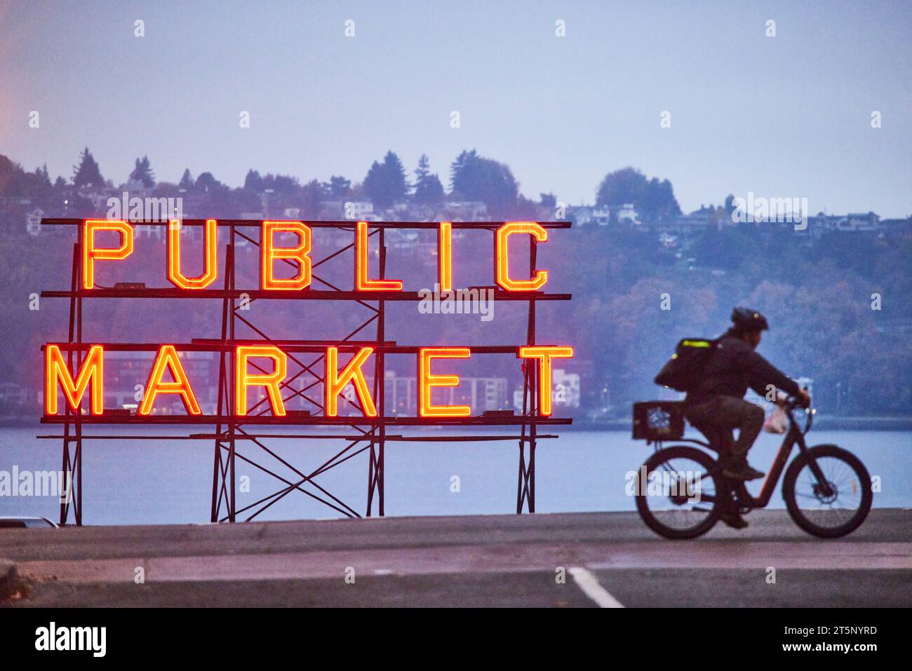 Public Market , Seattle, Washington, Usa Stockfoto