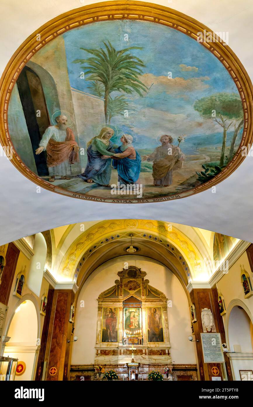 Alte Kirche Santa Maria delle Grazie, San Giovanni Rotondo, Italien Stockfoto