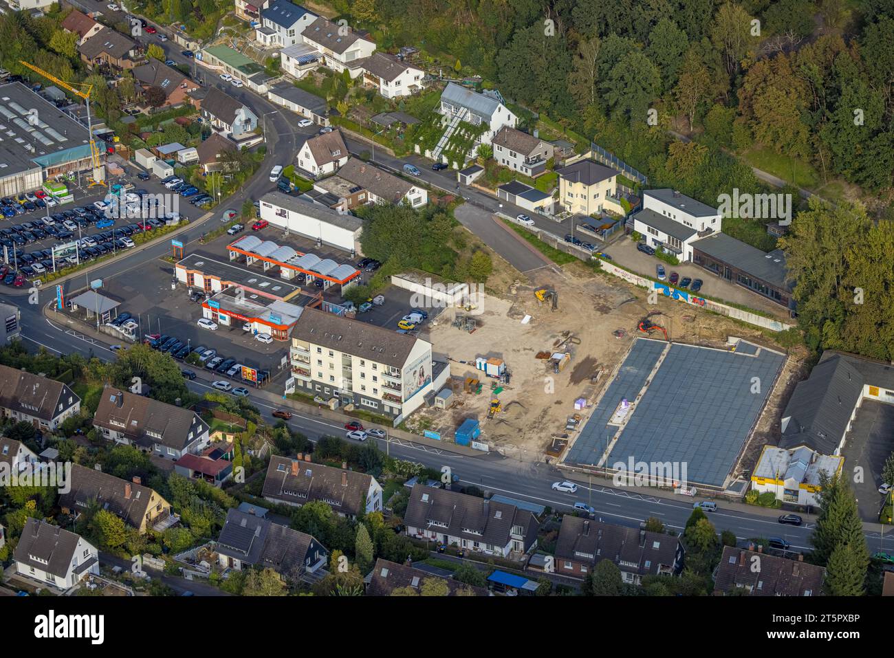 Neubau und baustelle aldi nord Fotos und Bildmaterial in hoher