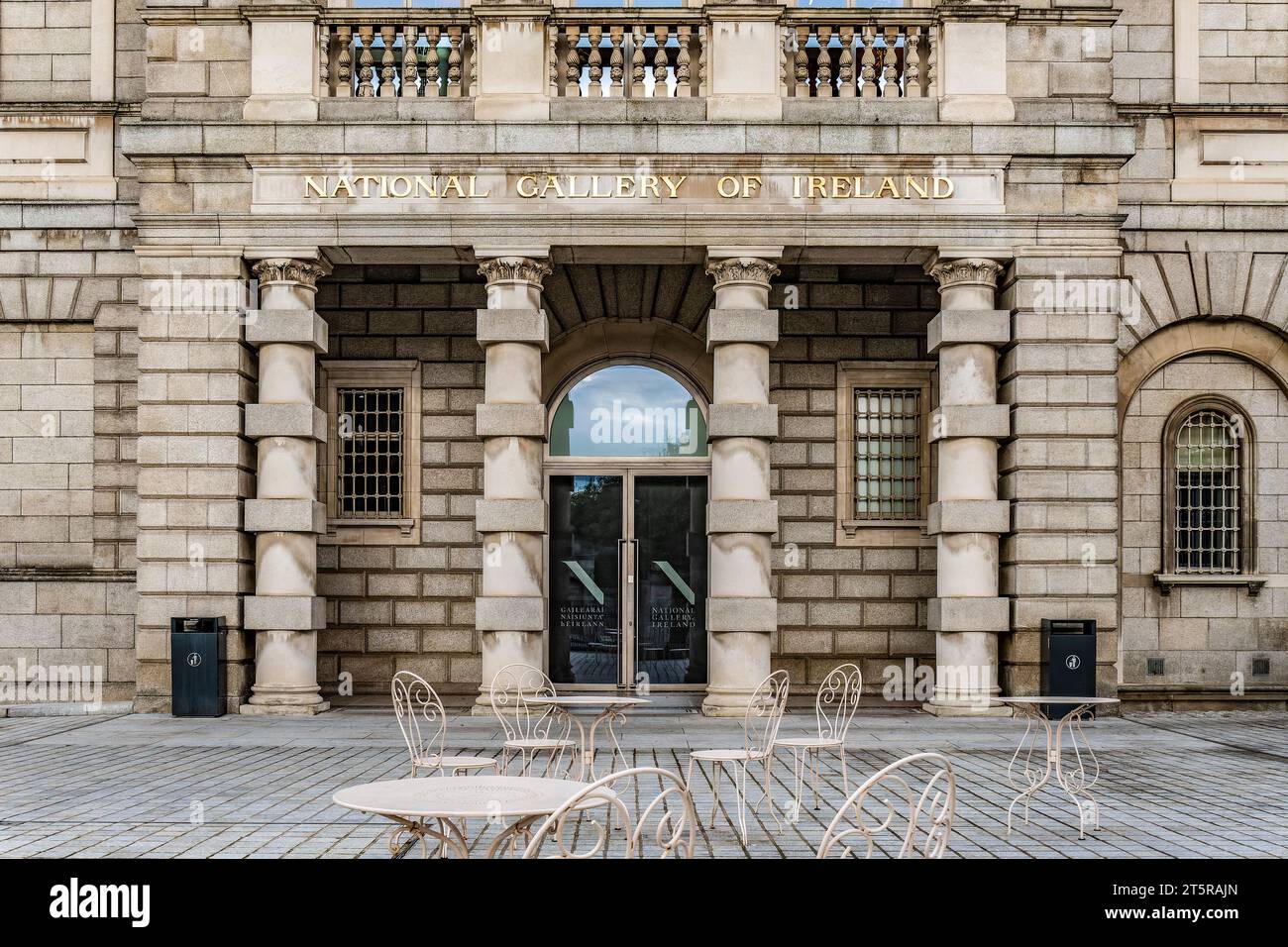 Die National Gallery of Ireland, Merrion Square, Dublin, Irland. Stockfoto