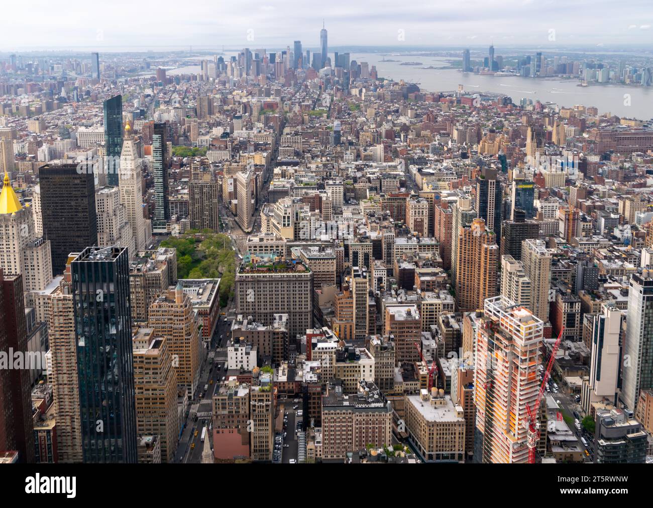 Luftaufnahme von Manhattan, New York, USA Stockfoto