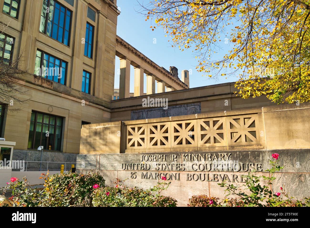 Das Joseph P. Kinneary United States Courthouse ist ein Bundesgericht in Columbus, Ohio Stockfoto