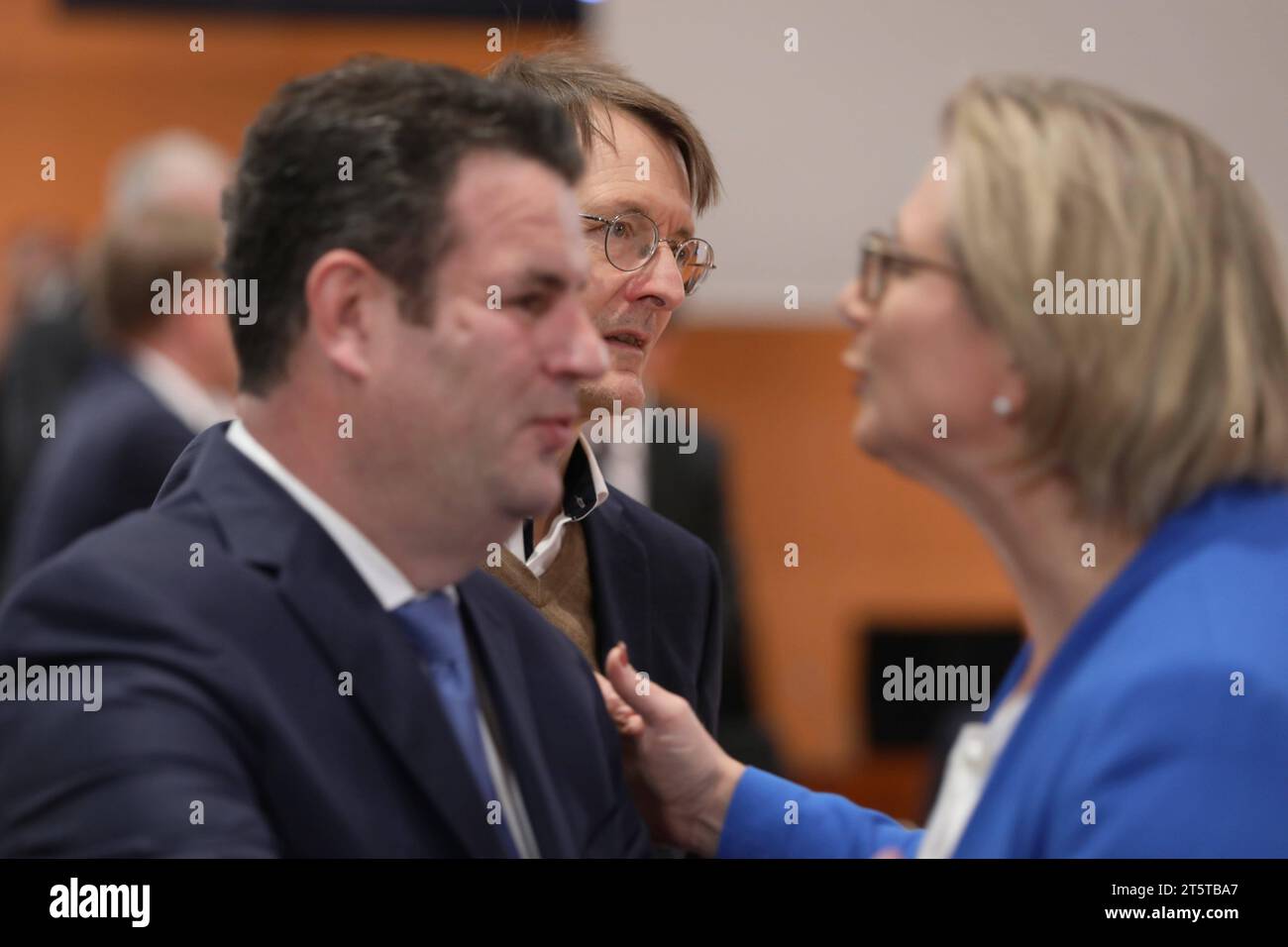 Berlin, Deutschland, 06.11.2023 BundLänderRunde zum Thema Migration