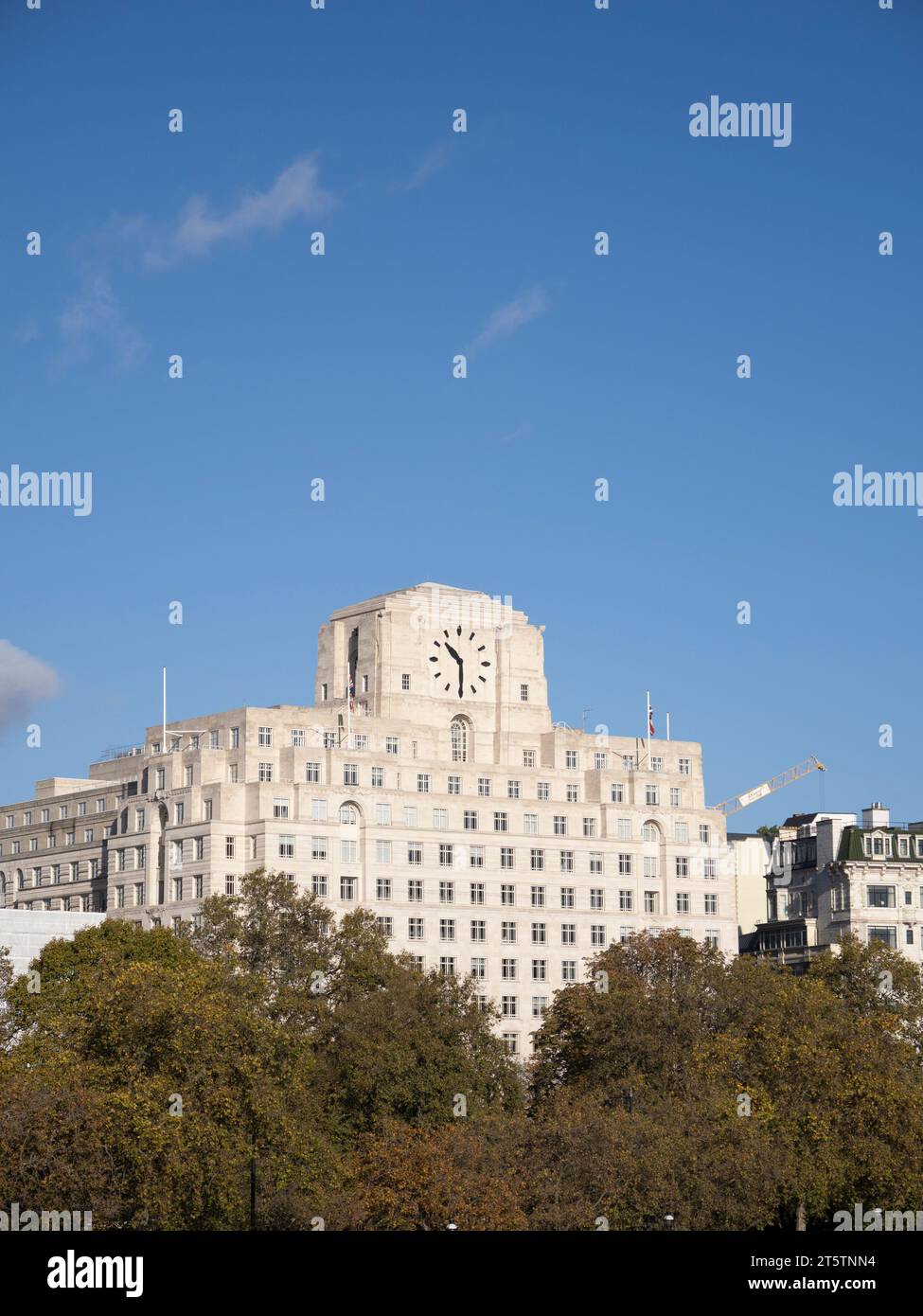 Art déco-Gebäude, Shell Mex House, London, England, Großbritannien GB Stockfoto
