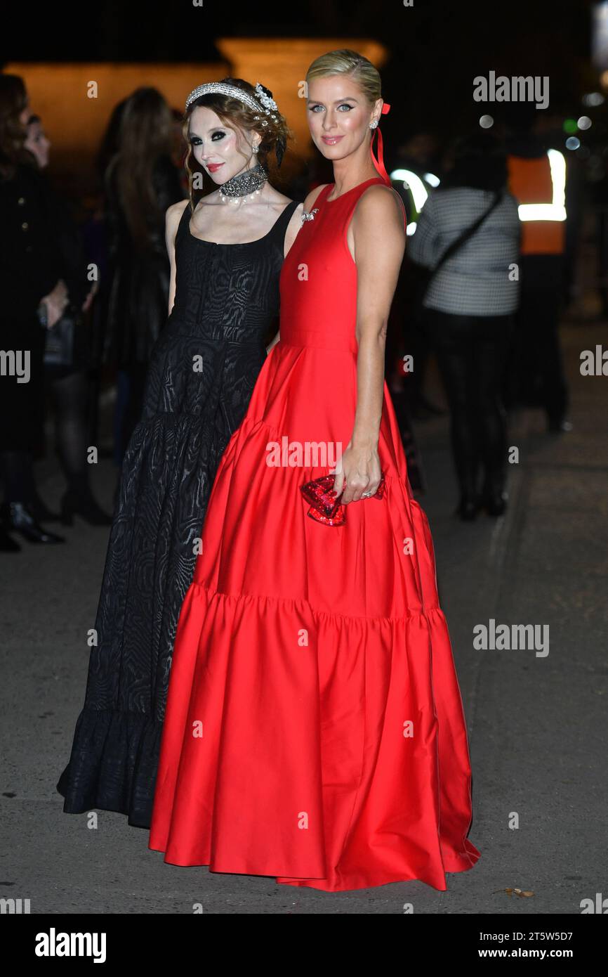 Stacey Bendet und Nicky Hilton Rothschild Stockfoto