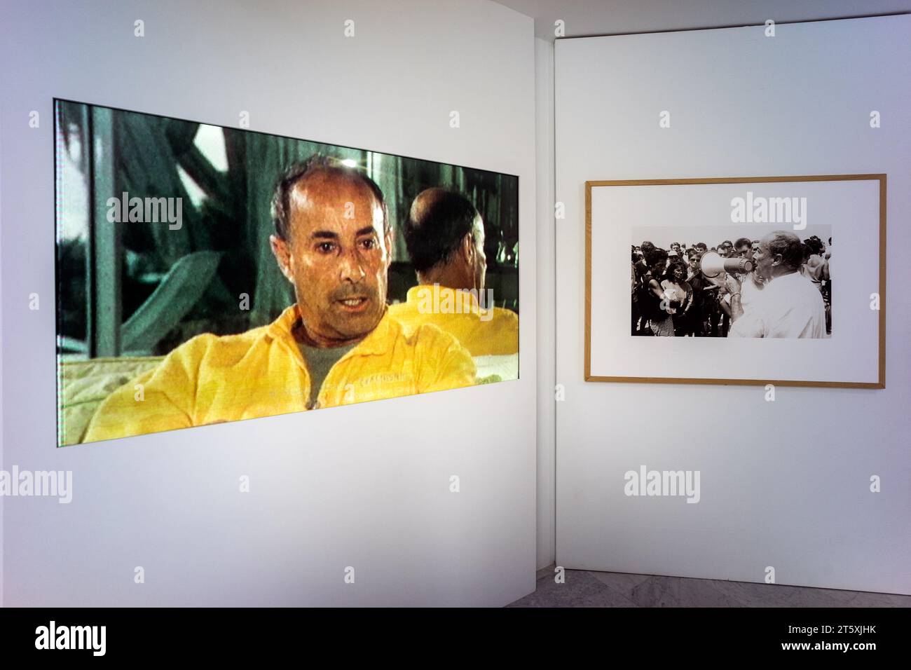 Spanien, Lanzarote, Tahíche: Fotos von Cesar Manrique in seiner Stiftung Stockfoto