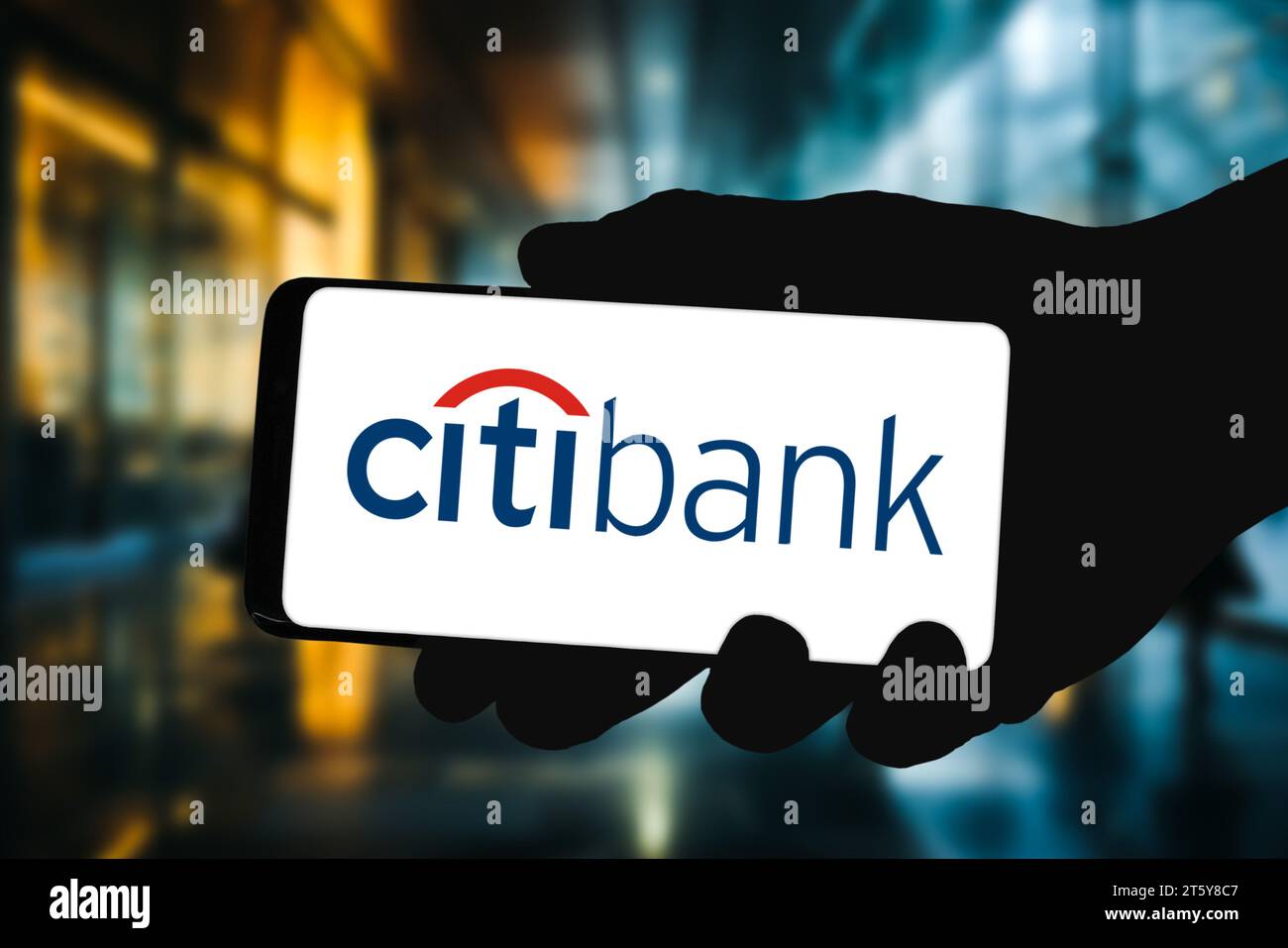 Citibank - Bank in den Vereinigten Staaten Stockfoto