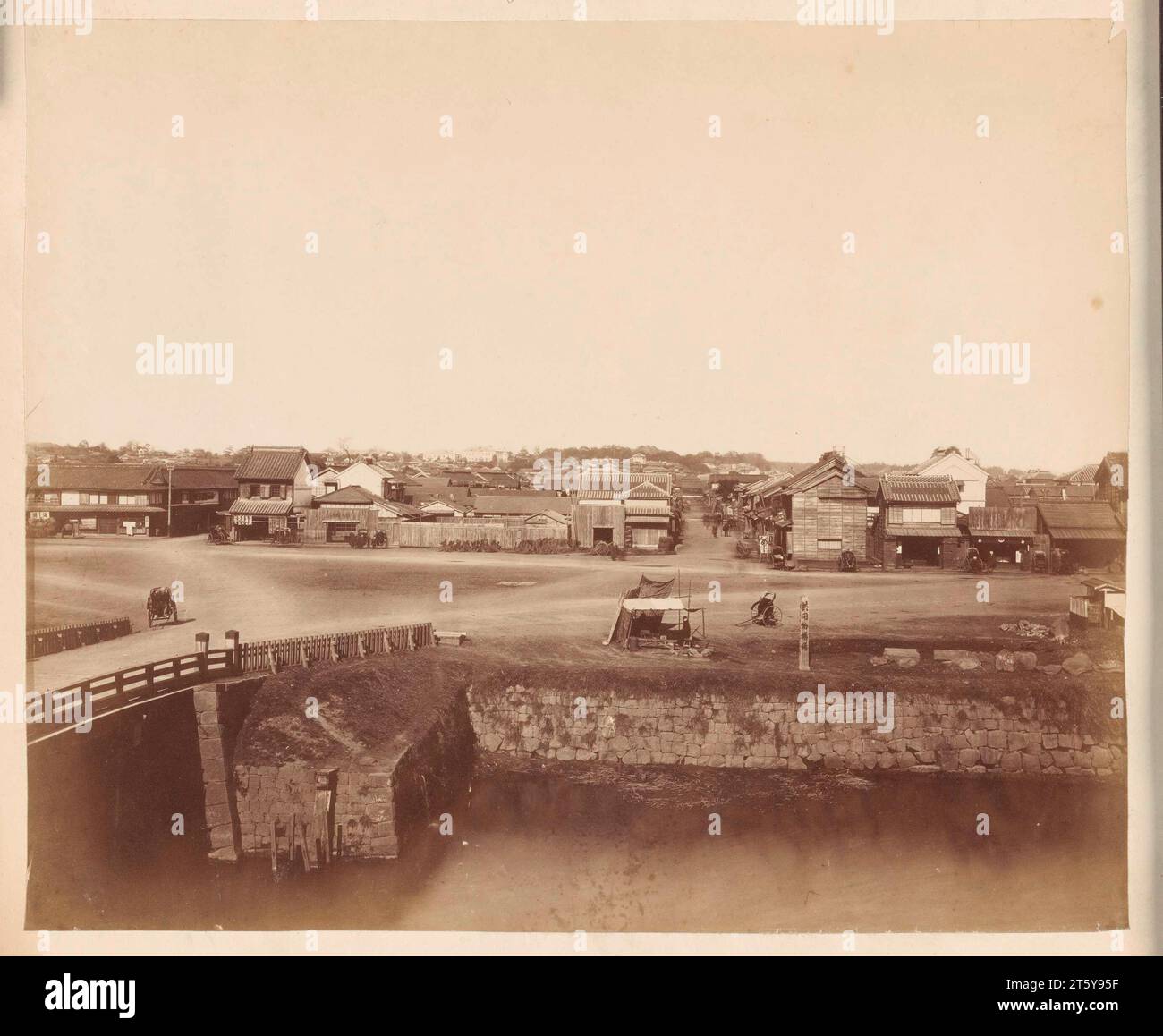 Blick auf Tokio, Japan, anonym, 1884 Stockfoto