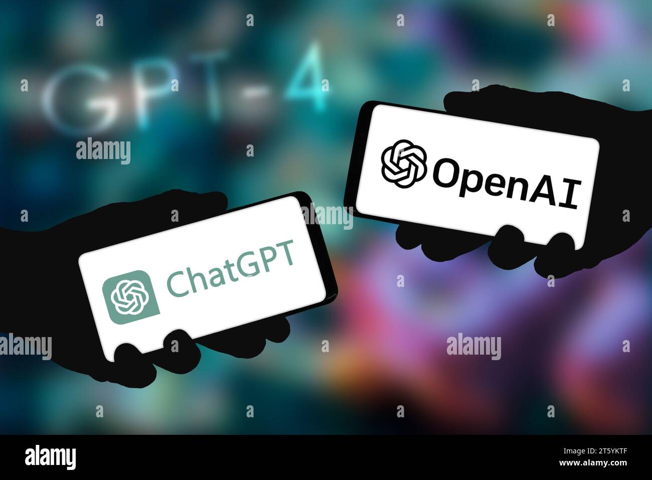 OpenAI wurde von OpenAI AI entwickelt Stockfoto