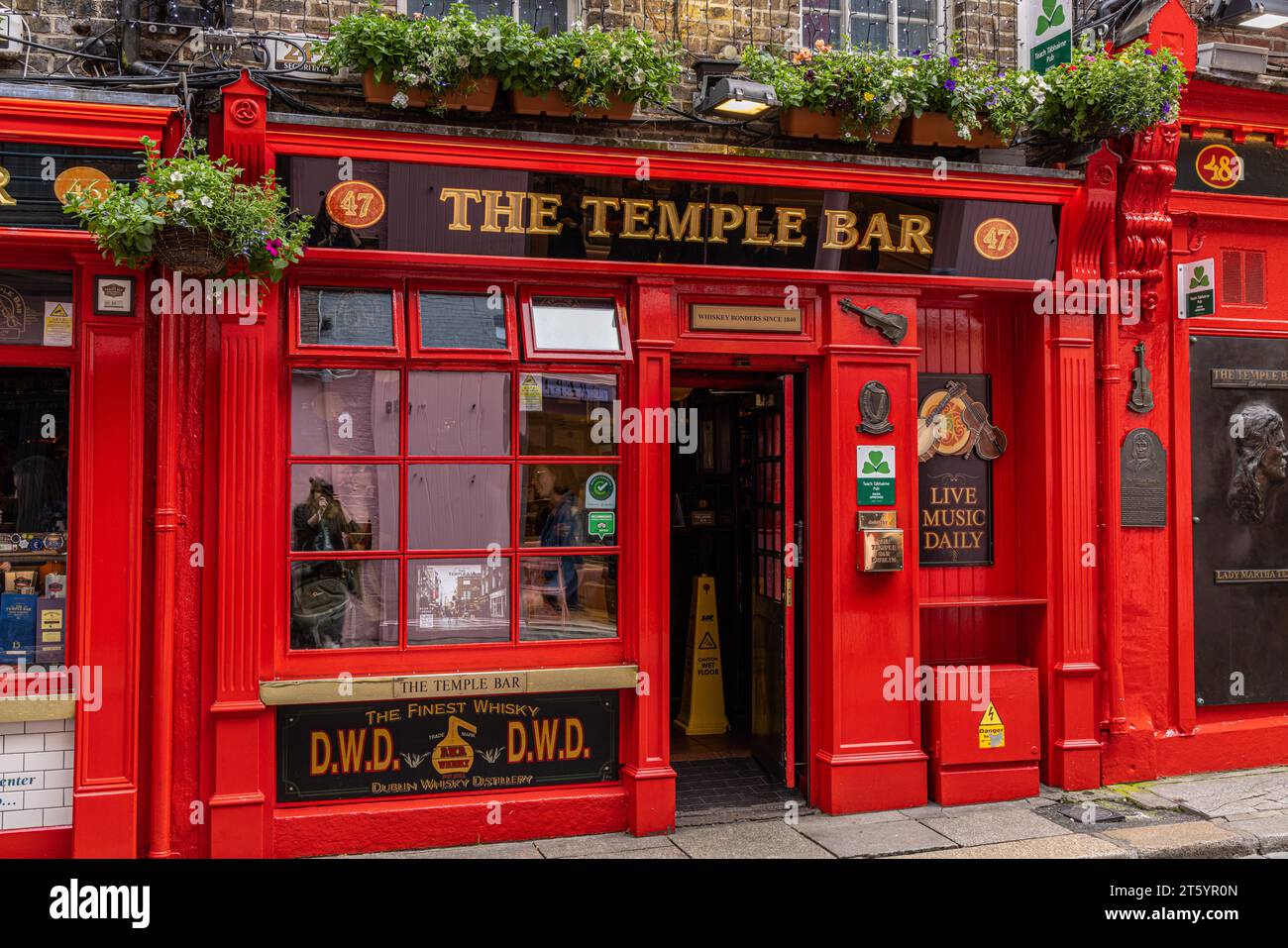 Temple Bar, Dublin, Irland Stockfoto