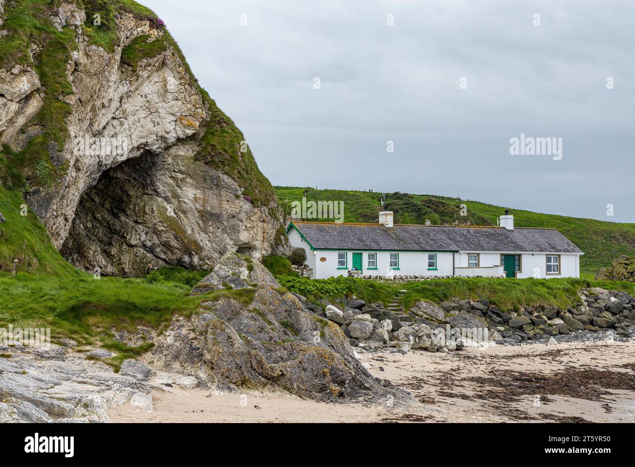 Ballintoy Harbour, Nordirland, Großbritannien Stockfoto