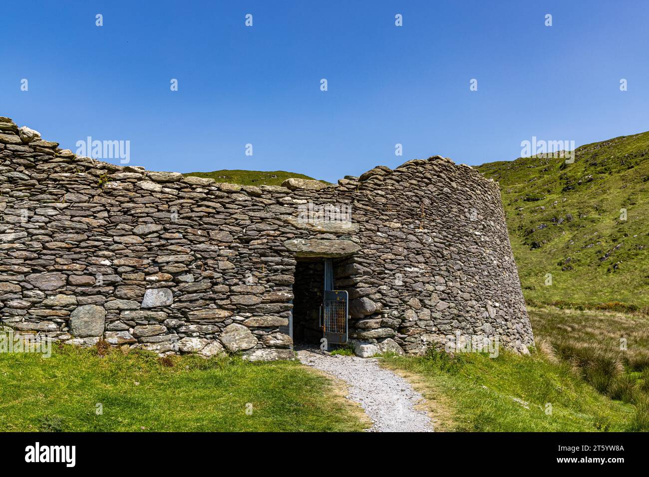 Staigue Fort, Ring of Kerry, County Kerry, Irland Stockfoto
