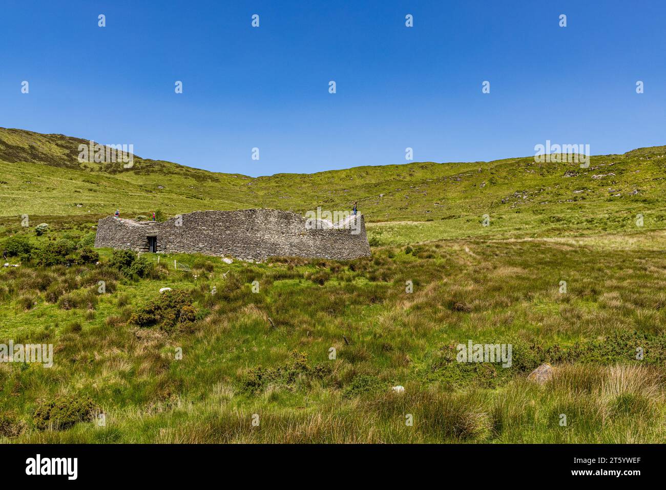 Staigue Fort, Ring of Kerry, County Kerry, Irland Stockfoto