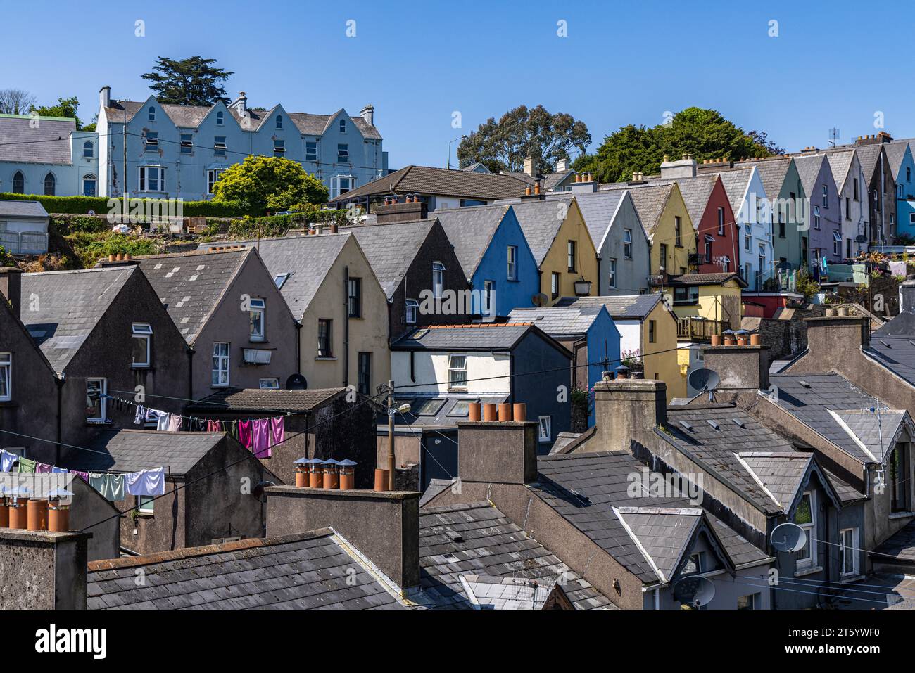 Tour durch Cobh (Queenstown), County Cork, Irland Stockfoto