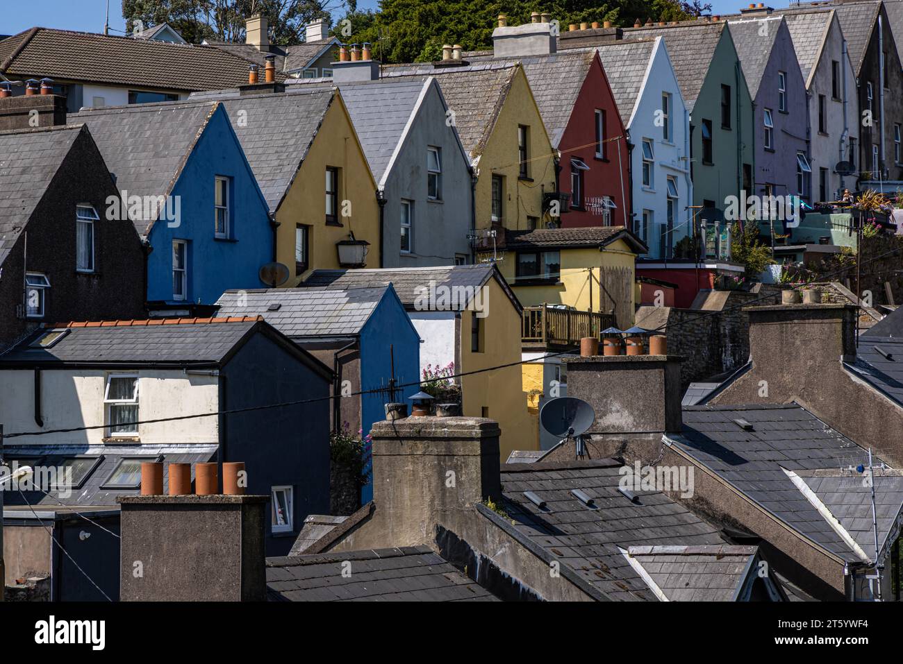 Tour durch Cobh (Queenstown), County Cork, Irland Stockfoto