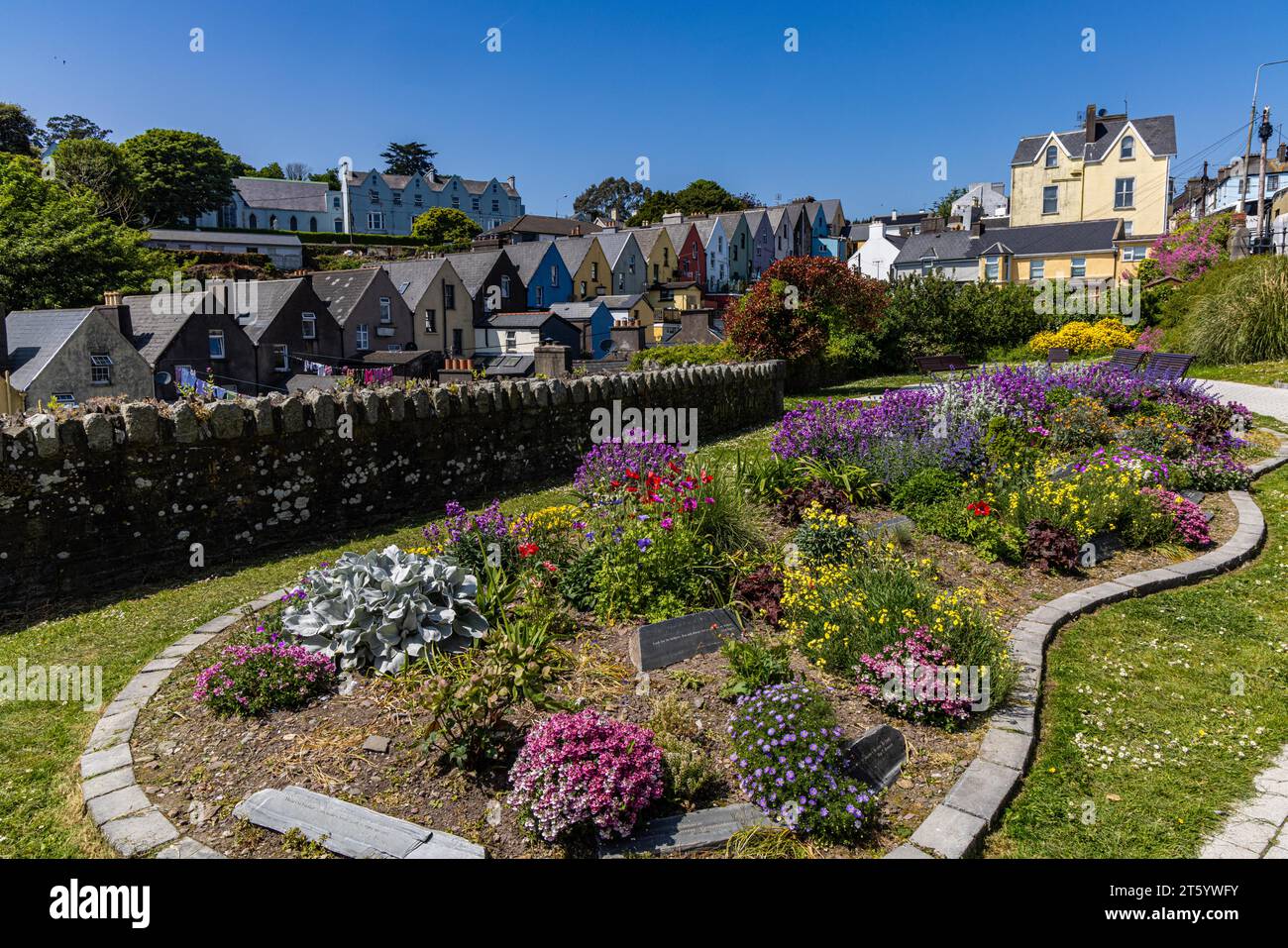 Tour durch Cobh (Queenstown), County Cork, Irland Stockfoto