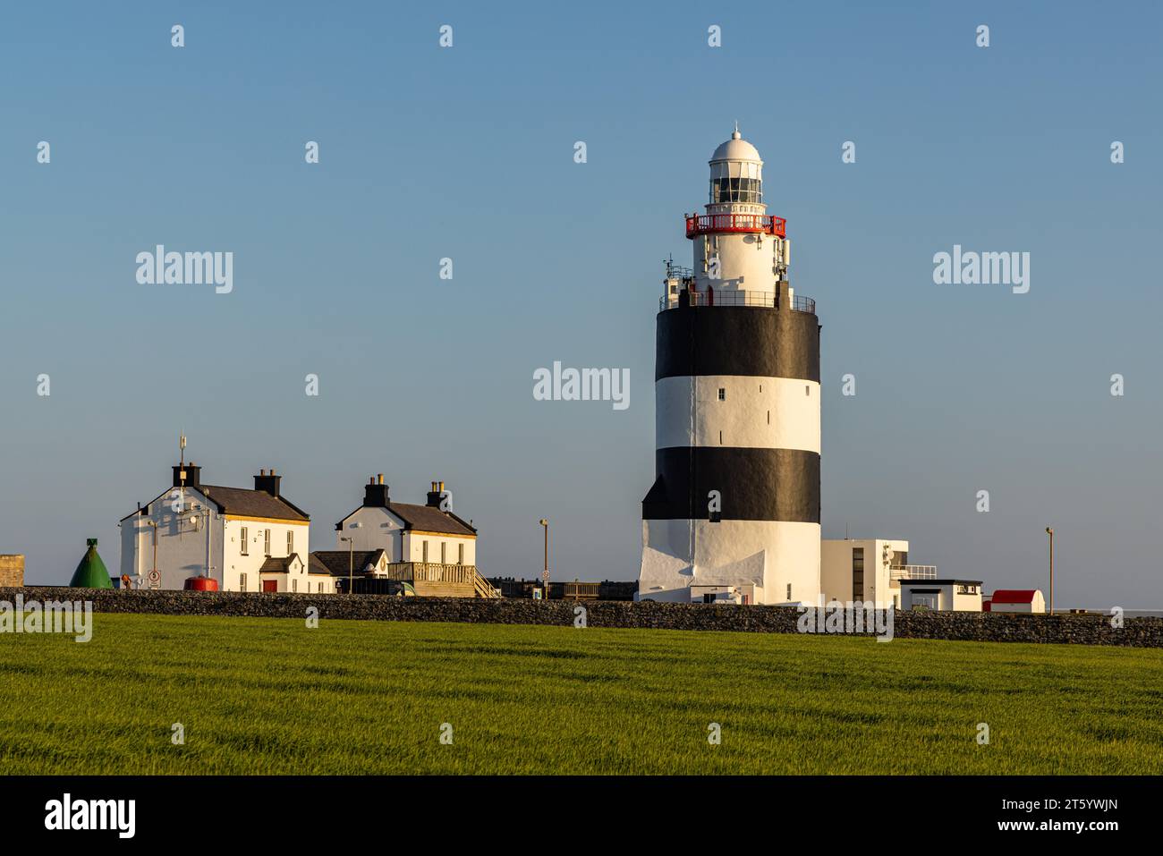 Sonnenuntergang in Hook Head, County Wexford, Irland Stockfoto