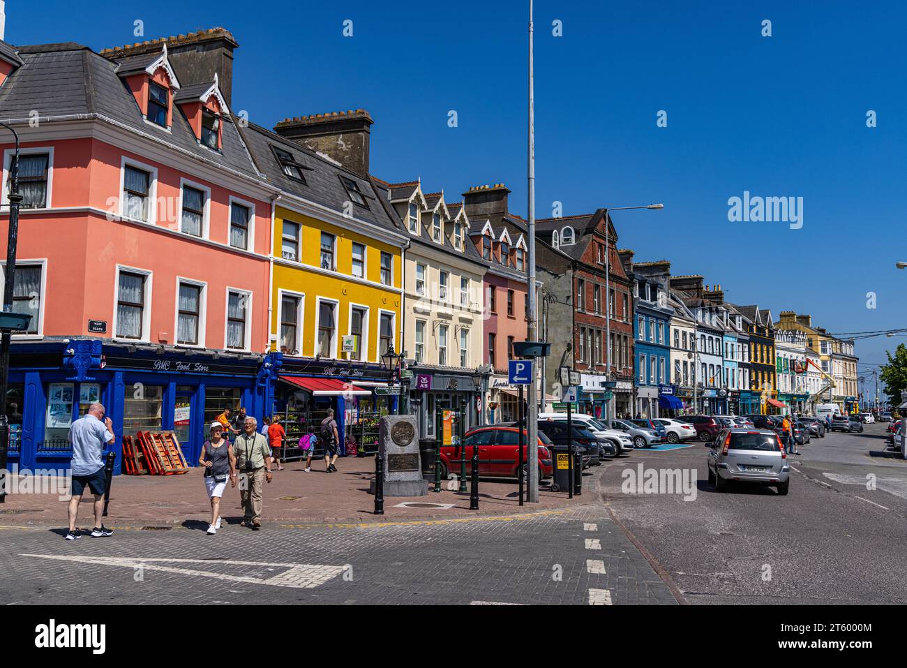 Tour durch Cobh (Queenstown), County Cork, Irland Stockfoto