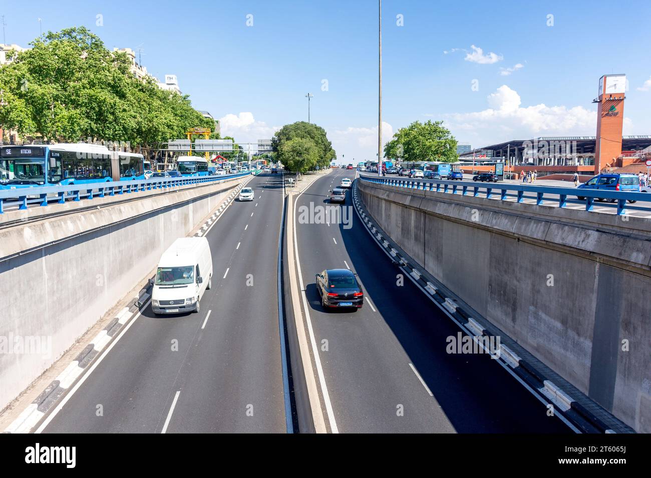 Túnel de Atocha, Calle de Alfonso XII, Retiro, Madrid, Königreich Spanien Stockfoto