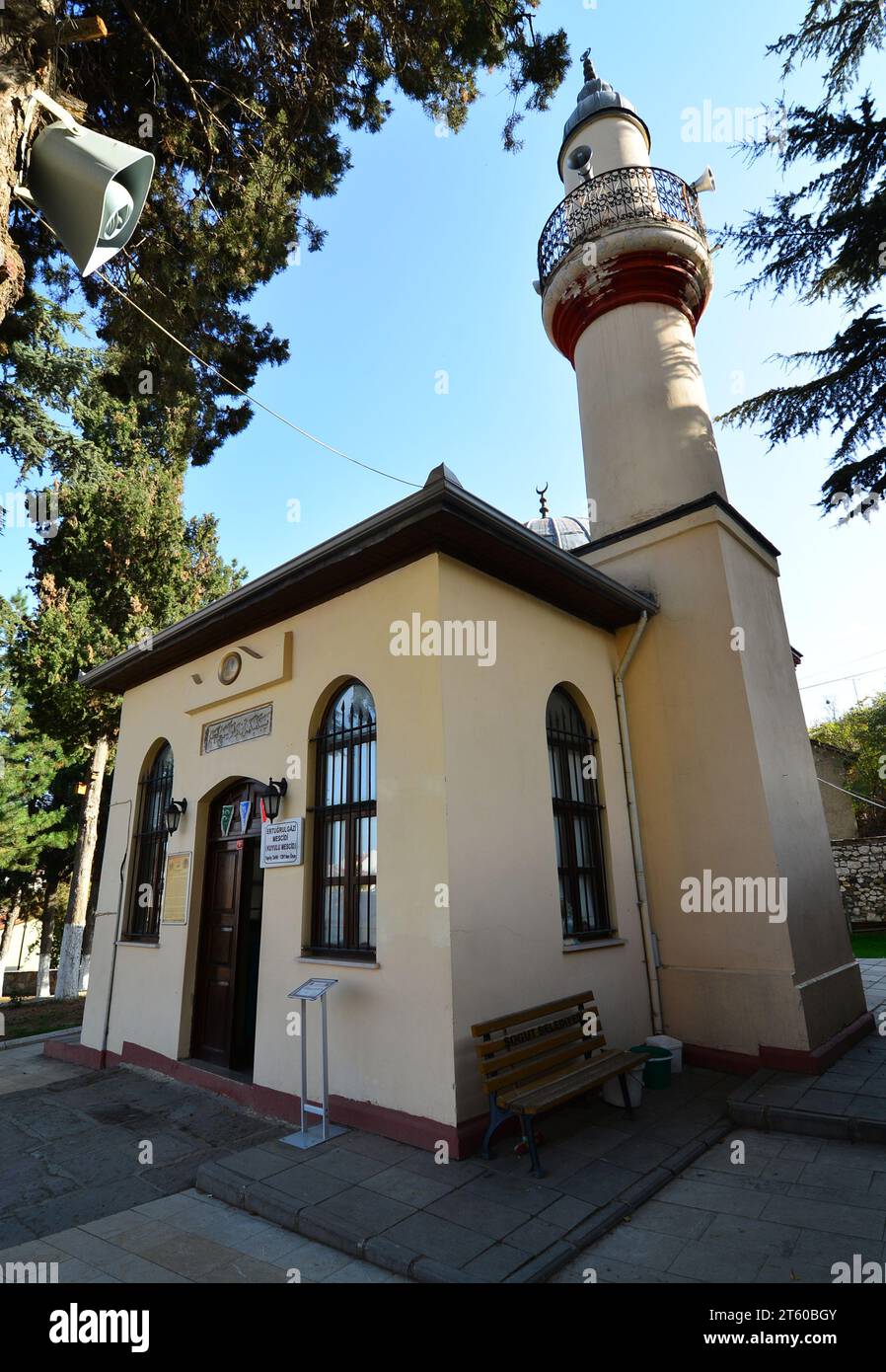 Ertugrul Gazi Moschee in Sogut, Bilecik, Türkei Stockfoto
