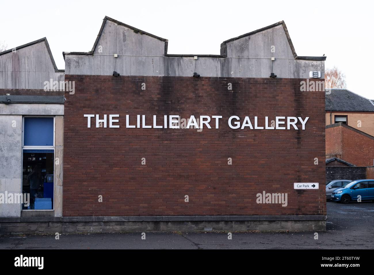 Lillie Art Gallery, Milngavie, East Dunbartonshire, Schottland, Großbritannien Stockfoto