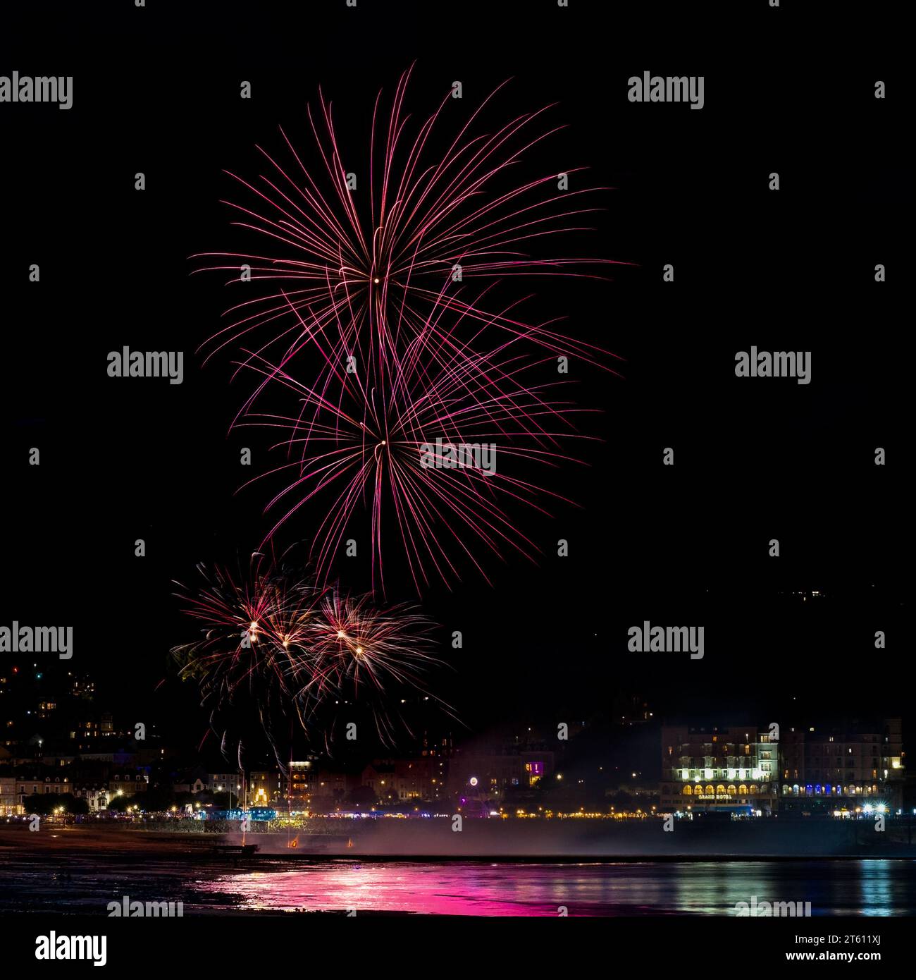Feuerwerk Stockfoto